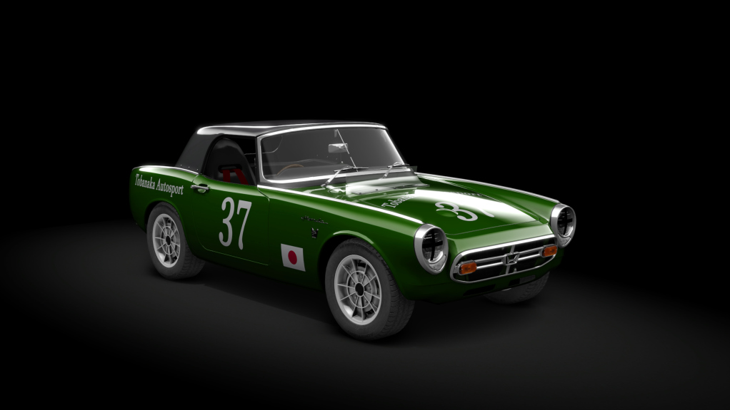 Honda S800 RSC, skin 37_green