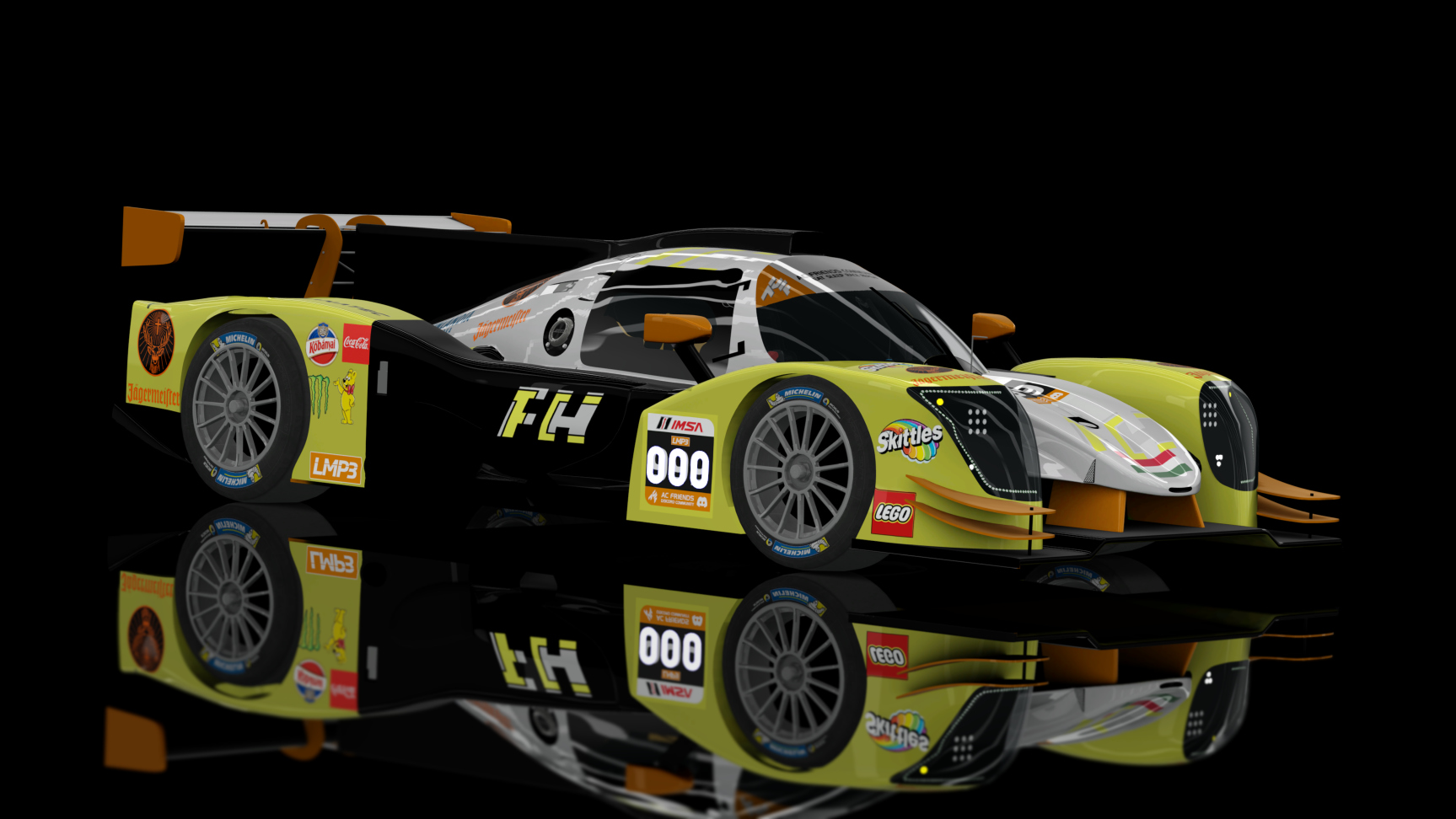 ACF LMP3 - Ligier JSP320 Nissan 2020, skin ACFIMSA2024_COTA_LMP3_999