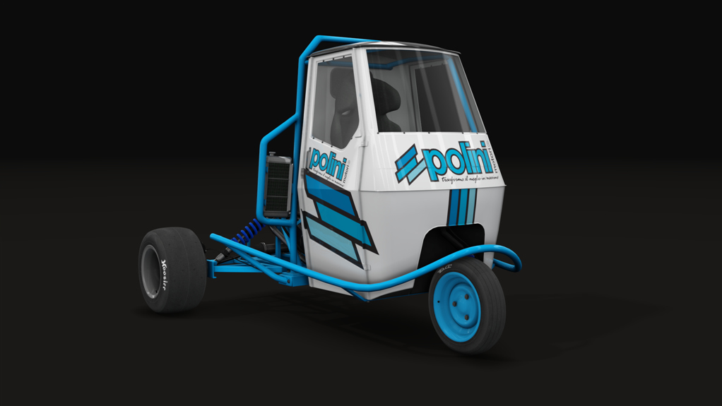 Pessio Garage Ape Proto "Terrorcarro", skin polini
