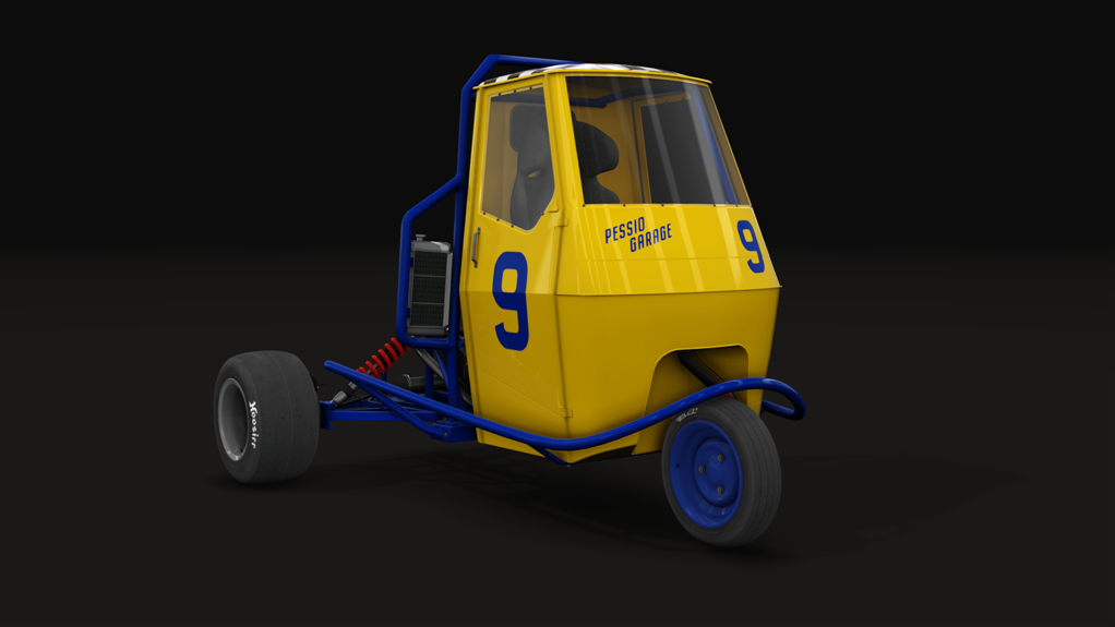 Pessio Garage Ape Proto "Terrorcarro", skin yellow