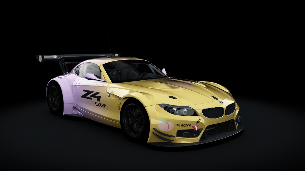 BMW Z4 GT3, skin Peachy_Z4