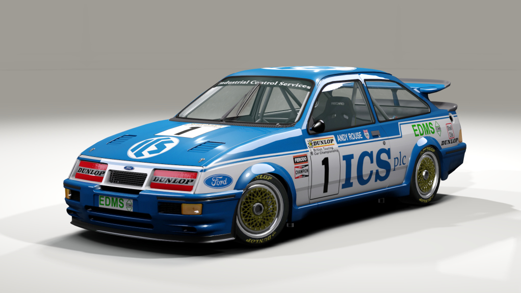 Ford Sierra RS500 DTM 90s, skin 87btcc_001_rouse