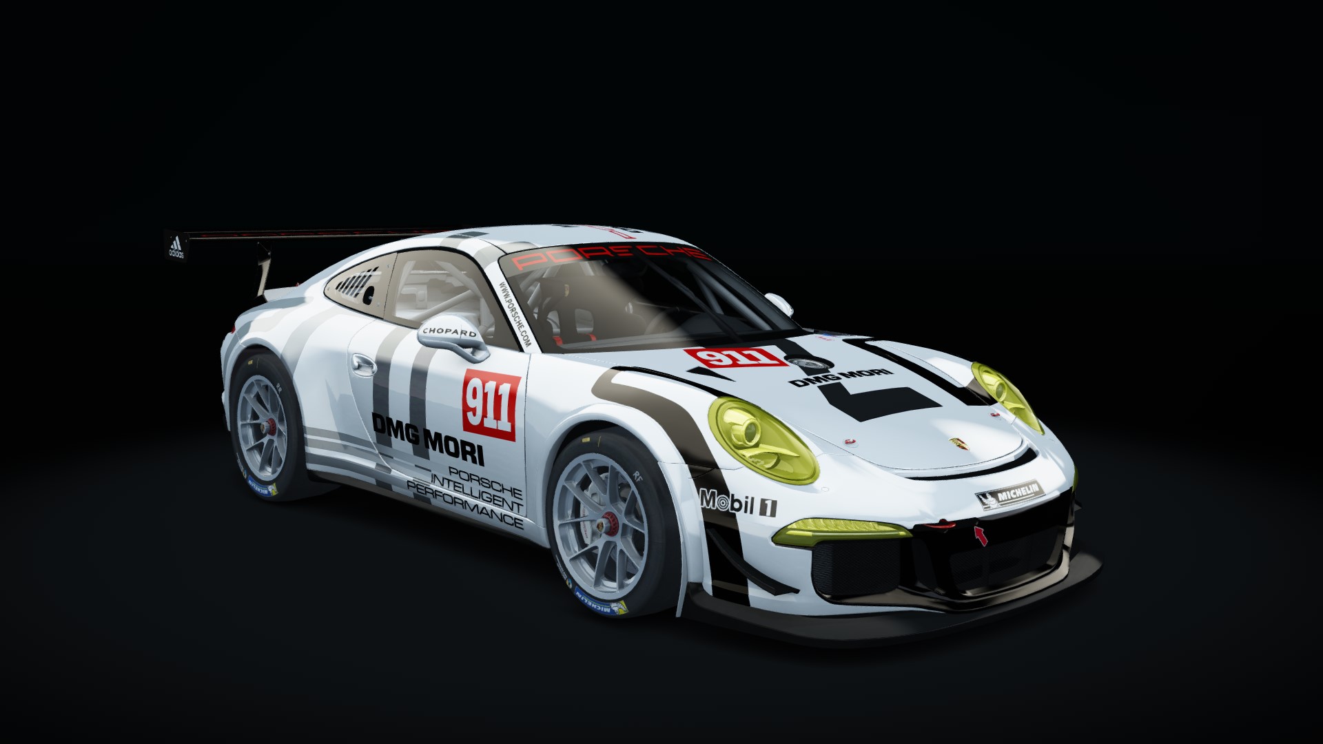 Porsche 911 GT America, skin preseason