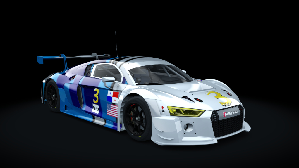 Audi R8 LMS 2016, skin Bullet R8 lms 2016