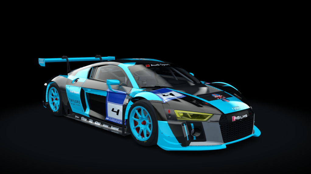 Audi R8 LMS 2016, skin Patchjob (Express Edition)