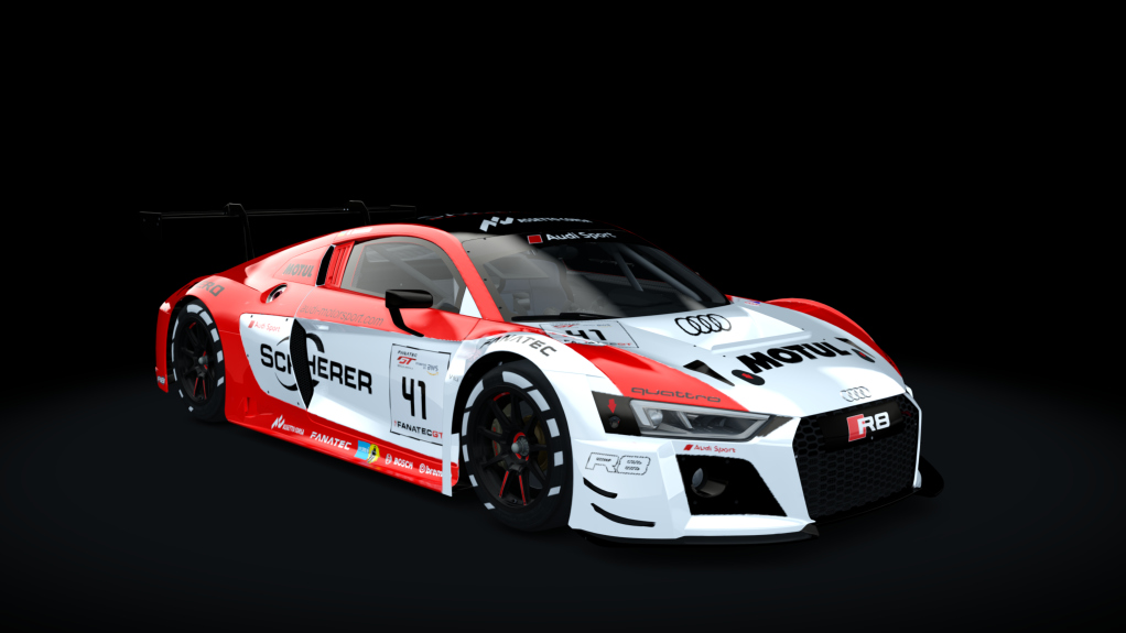 Audi R8 LMS 2016, skin ShadowMotorsport_#41
