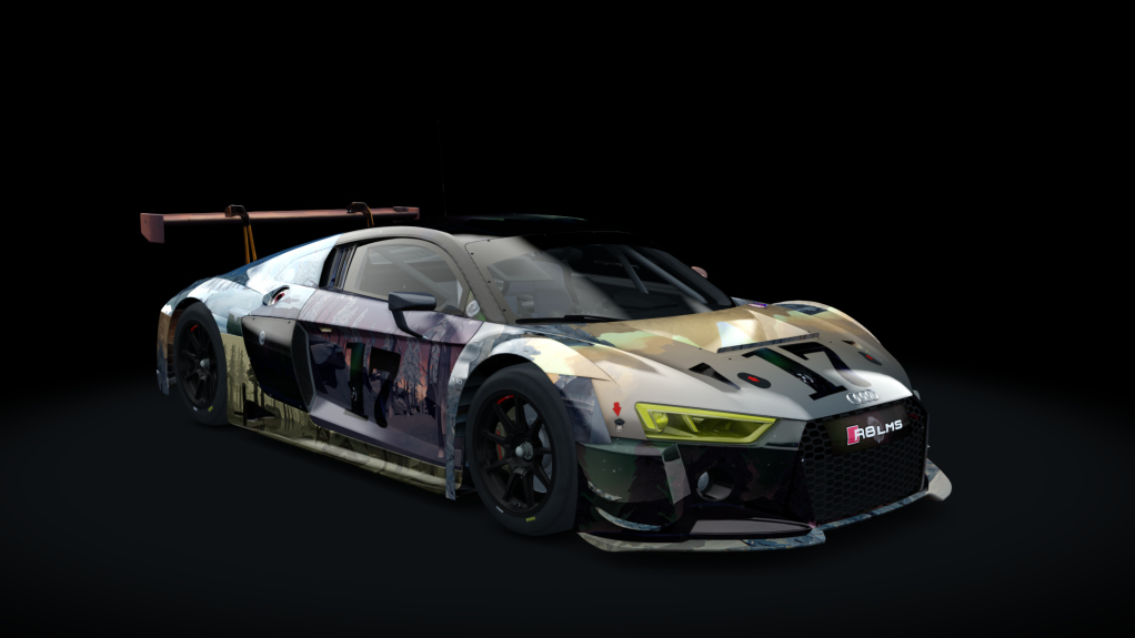 Audi R8 LMS 2016, skin The Long Dark_