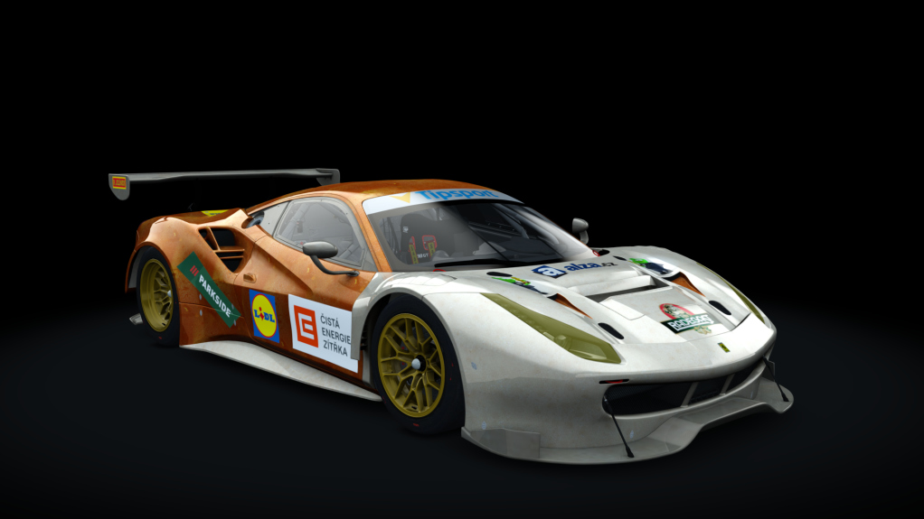 Ferrari 488 GT3, skin DUI
