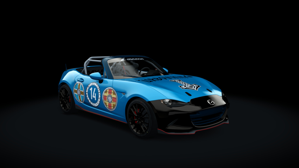 Mazda MX5 Cup, skin Turboviking