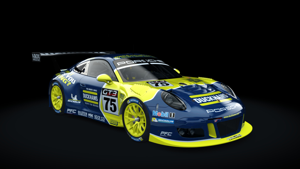 Porsche 911 GT3 R 2016, skin 75_DUCKHAMS