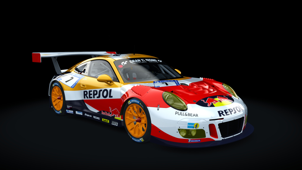Porsche 911 GT3 R 2016, skin Iosh season 5