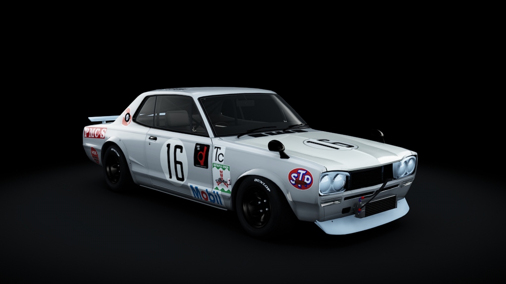 Nissan Skyline GT-R 2000, skin 16_Todaira_1972_FujiSpeed300km