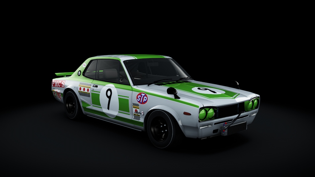 Nissan Skyline GT-R 2000, skin 9_Kubota_1971_JapanGrandPrix