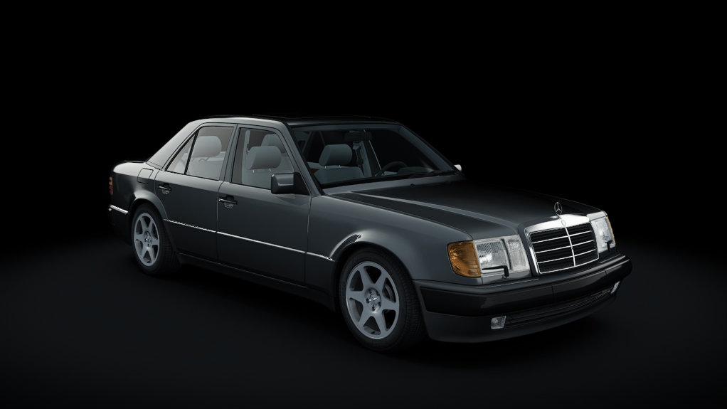 Mercedes-Benz 500E (W124), skin perlmuttgrau