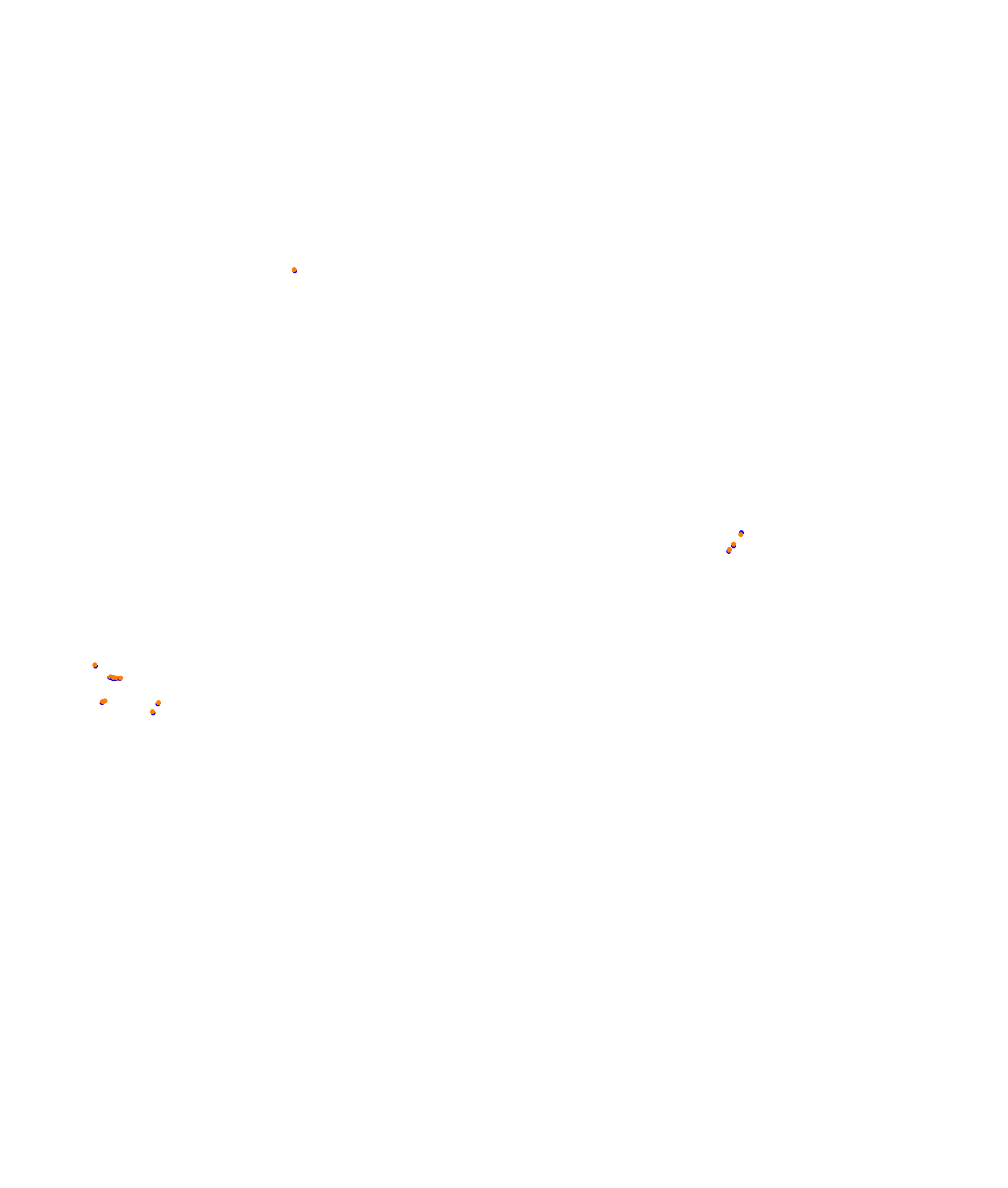 Daytona 2024 - 24 Hour Road Course collisions